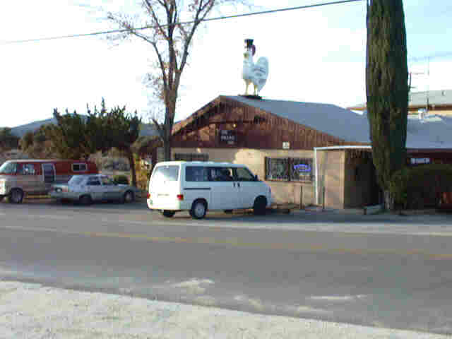 the local saloon at Lake Morena