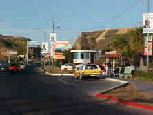 main bus stop leaving Las Playas de Tijuana
