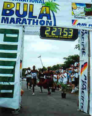 Bula Marathon in Fiji