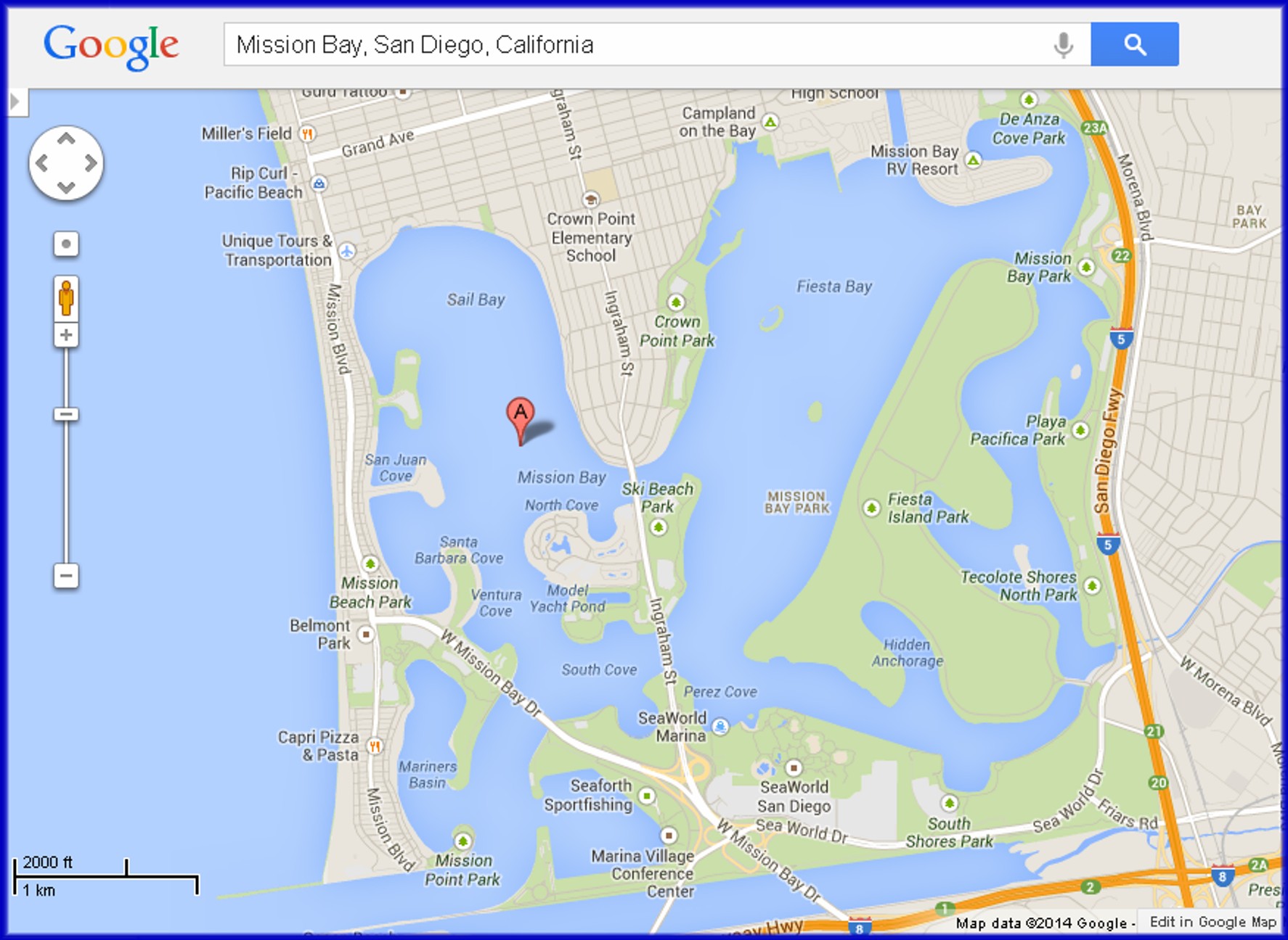 Mission Bay San Diego County Cities Communities Neighborhoods