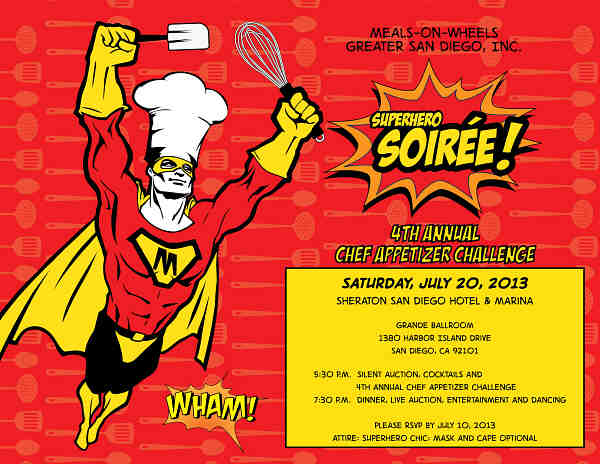 Superhero Soirée and 4th Annual Chef Appetizer Challenge