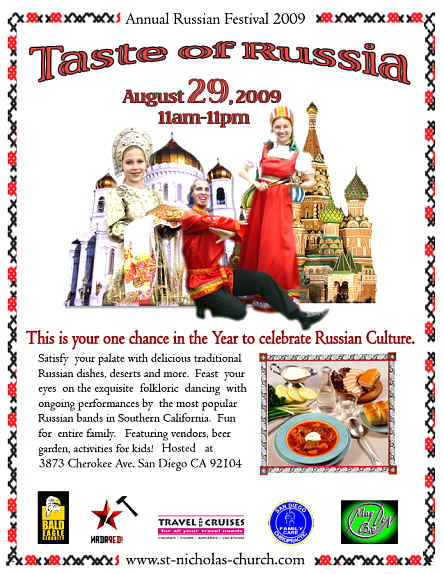 Taste of Russia San Diego