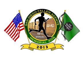 Robert J Duran 2013 San Diego Fallen Agents 5K Run 