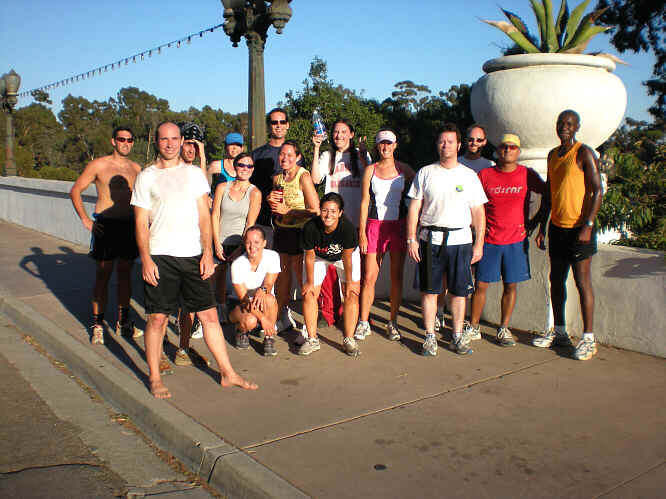 Balboa Park running group